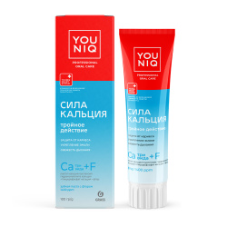 Зубная паста YOUNIQ Сила кальция 100 гр GraSS