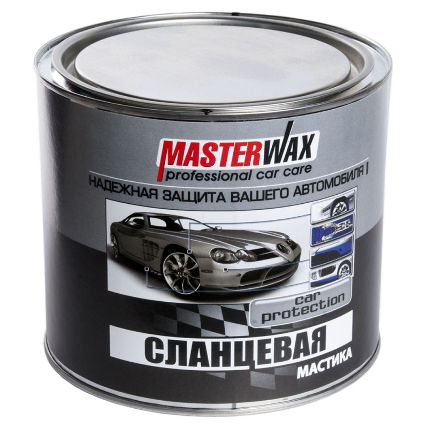 мастика сланцевая банка 2,7 кг жесть masterwax