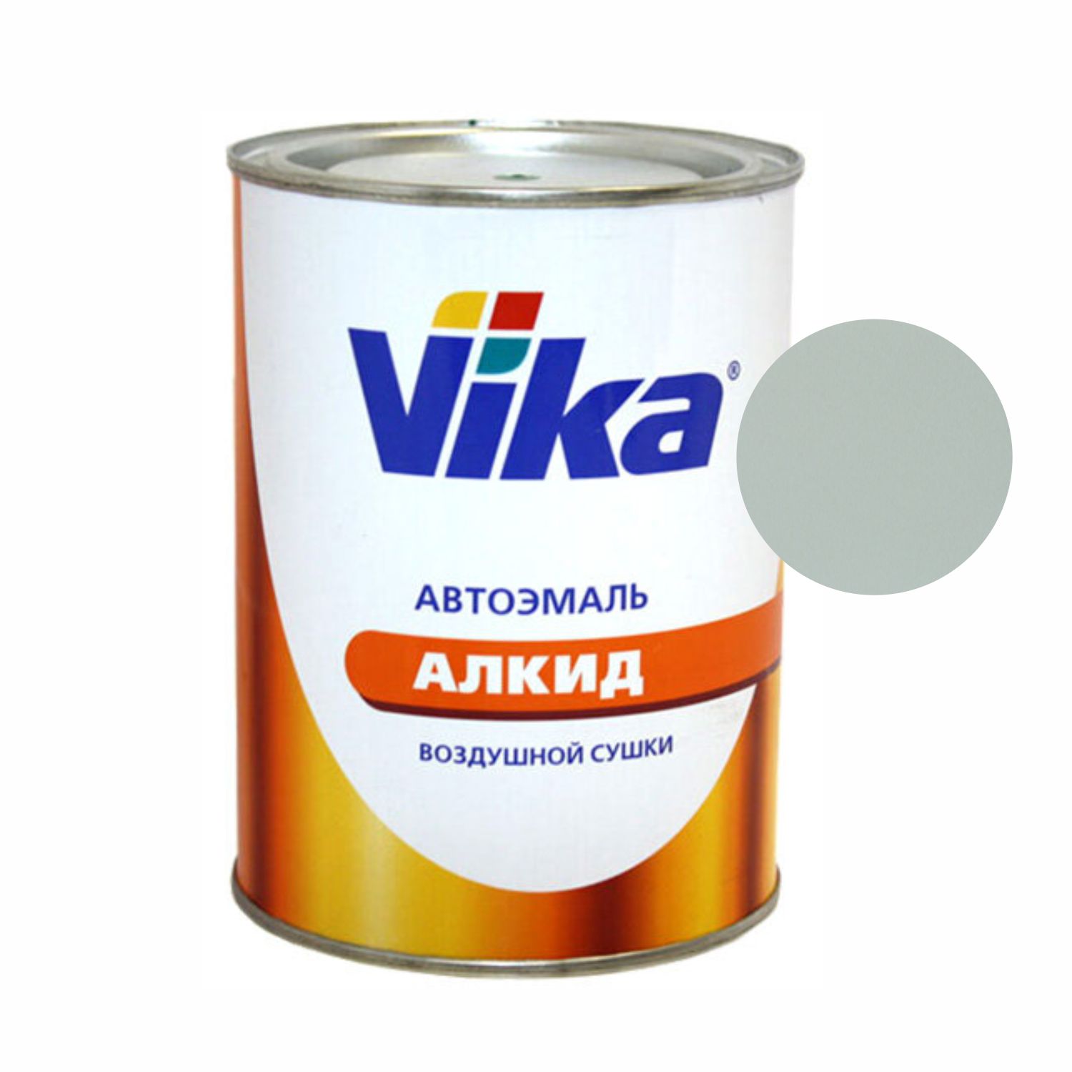 серая автоэмаль алкидная 1к vika-60 0,8кг vika