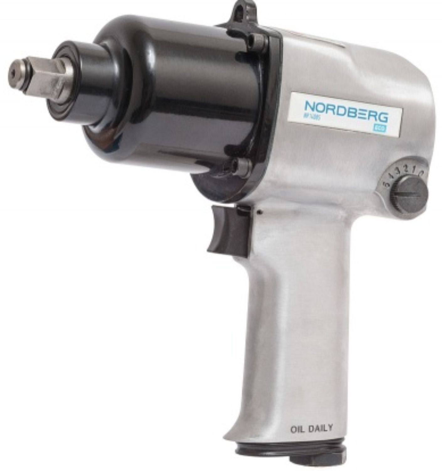 гайковерт пневматический ударный 1/2", 850нм, eco nordberg