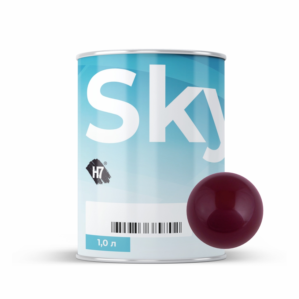 7011 carmine компонент для подбора автоэмалей базовый 1л skymix h7