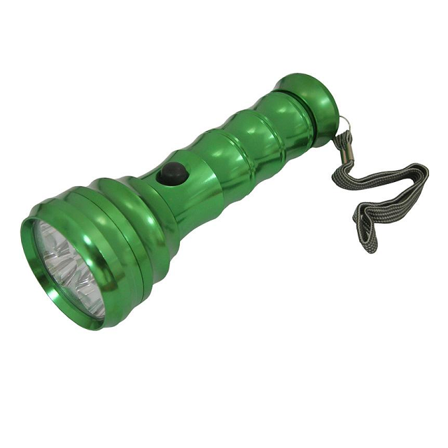 фонарь алюминиевый корпус, 5 led usp