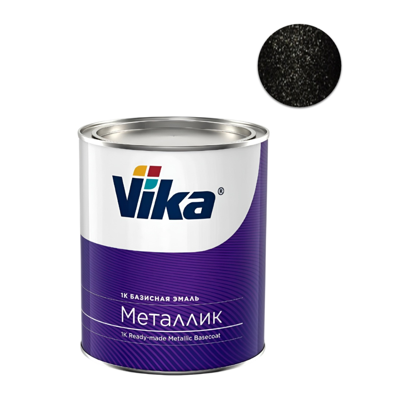 635 Чёрный шоколад автоэмаль металлик 0,75кг Vika