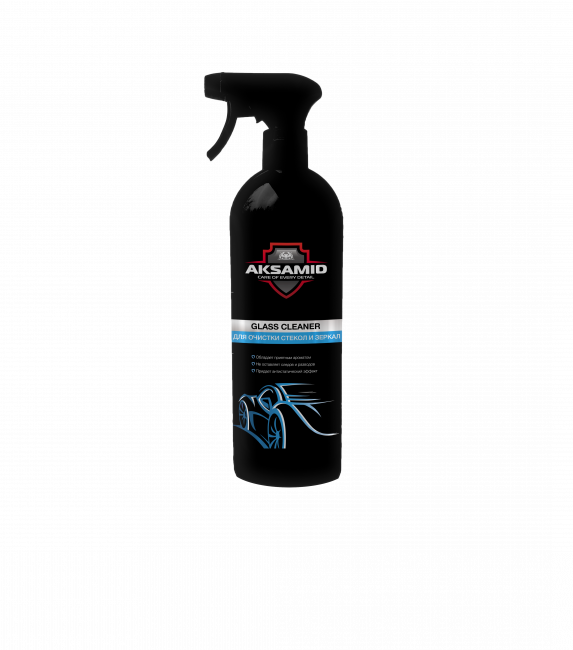 средство для очистки стекол и зеркал glass cleaner триггер 500мл aksamid