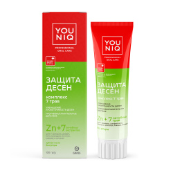 Зубная паста YOUNIQ Защита десен 100 гр GraSS