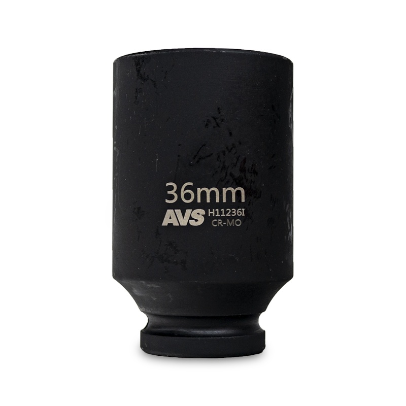 головка торцевая ударная глубокая 6-гранная 1/2''dr (36 мм) h11236i avs