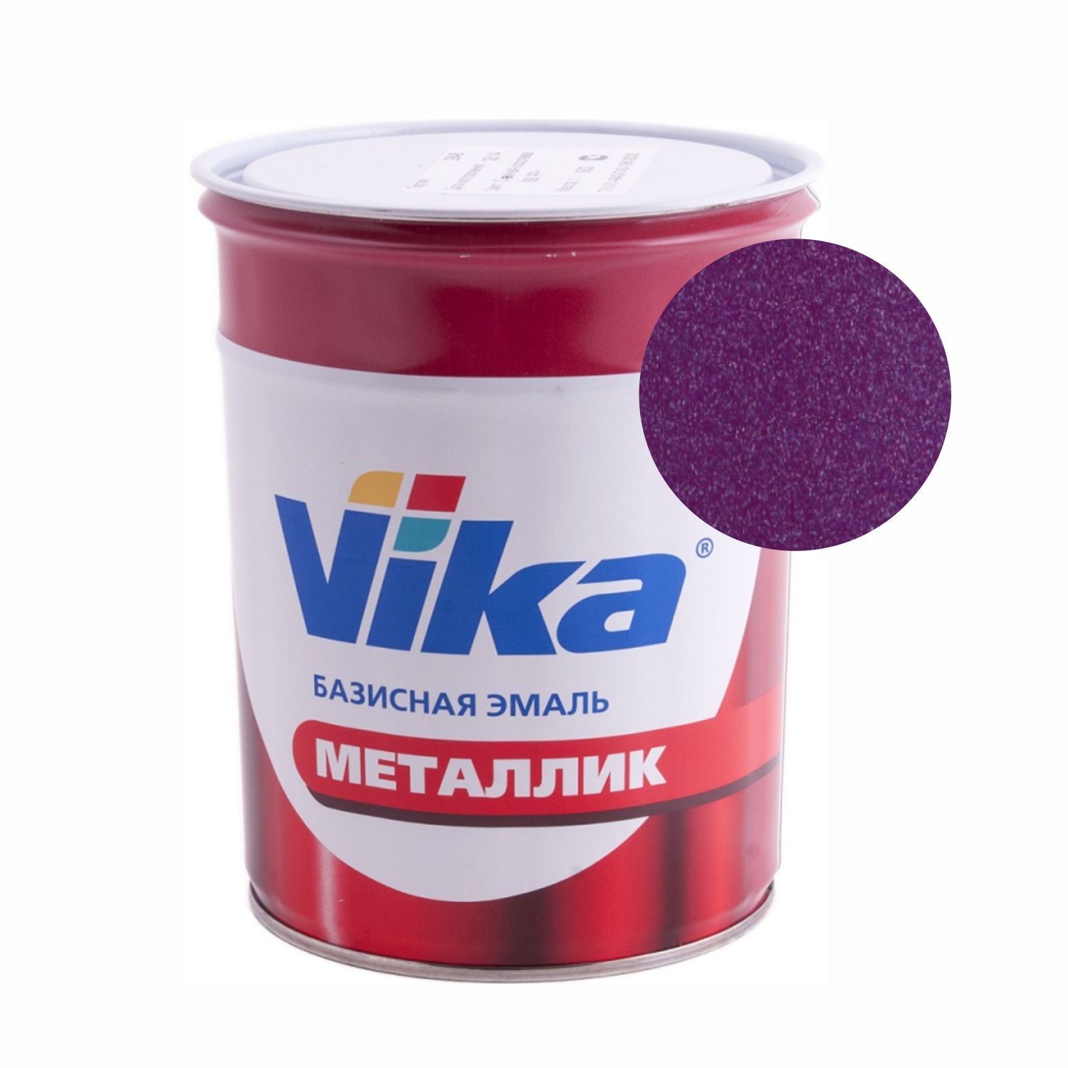 8072 красно-фиолетовая база автоэмаль металлик пл-1348 (0,9кг)