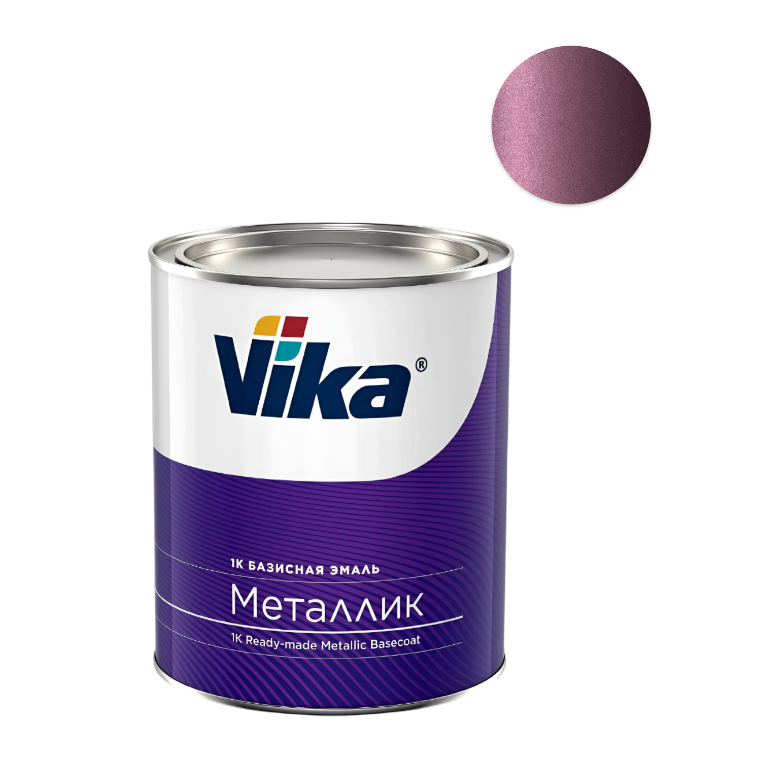 116 Коралл автоэмаль металлик 0,75кг Vika