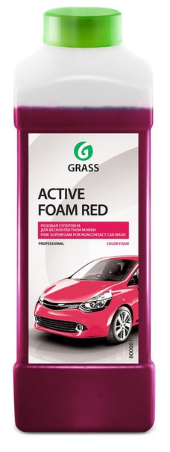 активная пена "active foam red" 1л grass