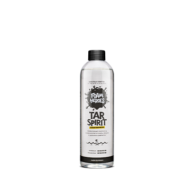 очиститель битума, смолы и дорожного реагента tar spirit 500мл foam heroes