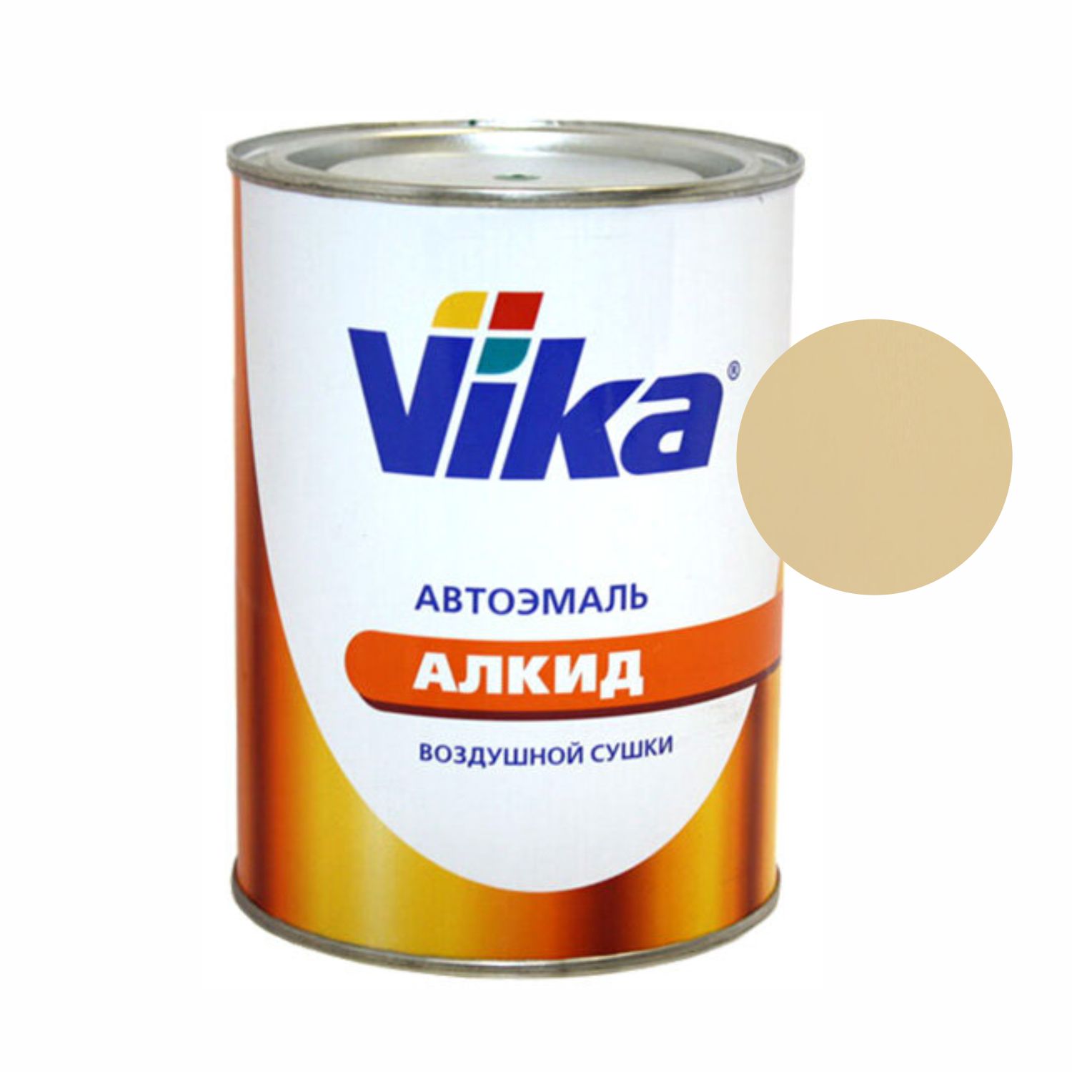 235 бледно-бежевая автоэмаль алкидная 1к vika-60 0,8кг vika