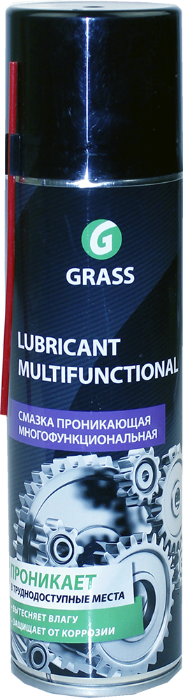 смазка проникающая многофункциональная "lubricant multifunctional" 250мл grass