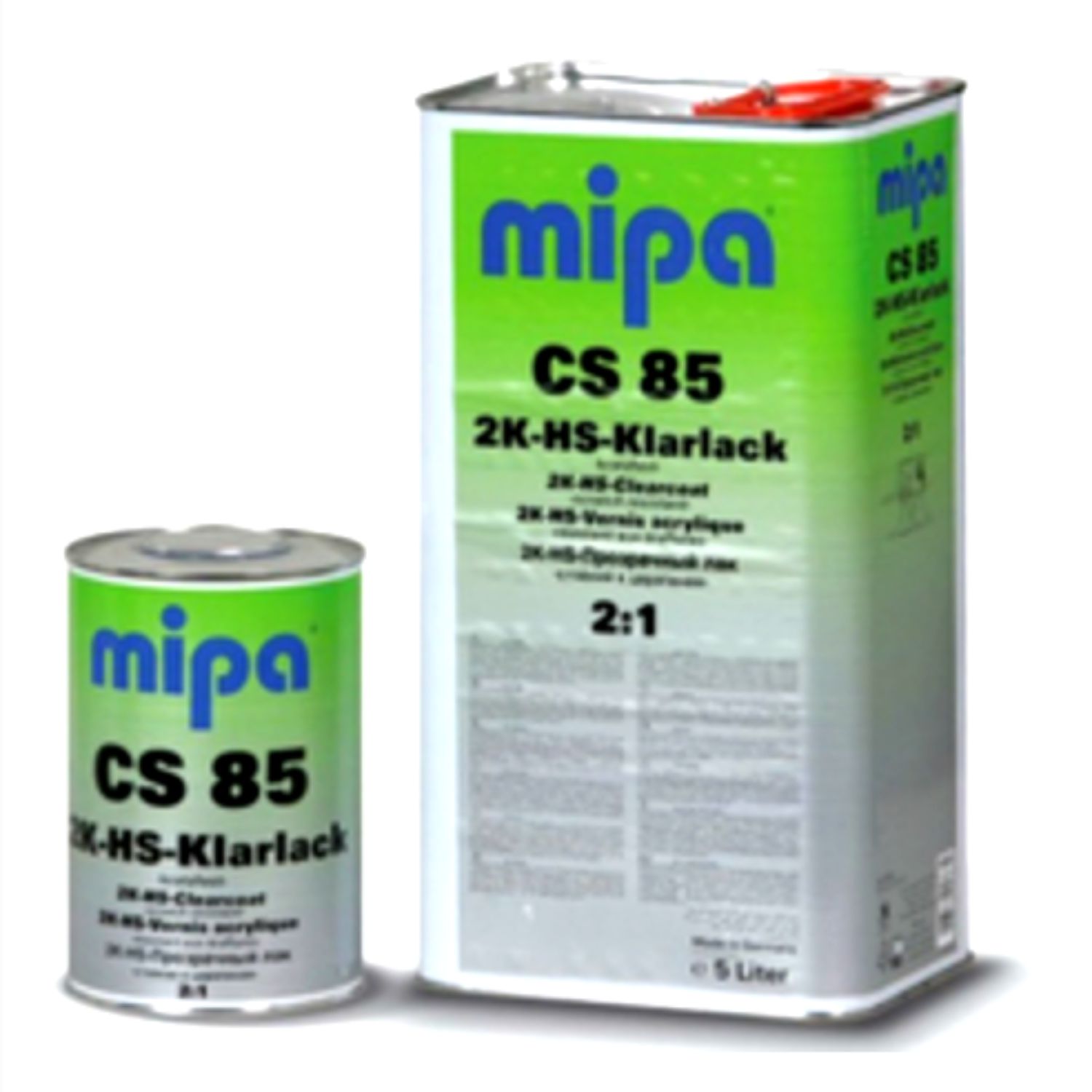 лак акриловый с85 hs(5л+2,5отверд) mipa