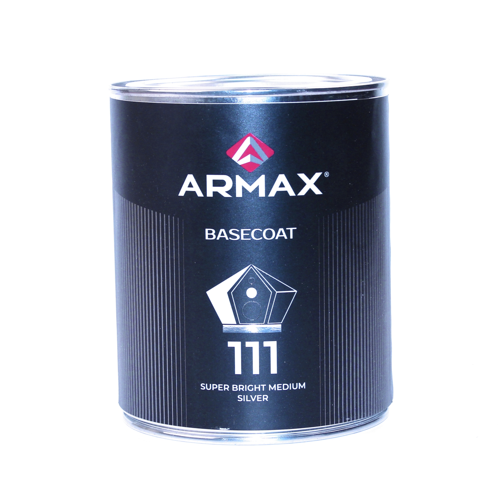 111 super bright medium silver эмаль базисная 0,93кг armax