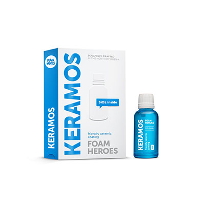 покрытие керамическое для лкп автомобиля 30мл foam heroes
