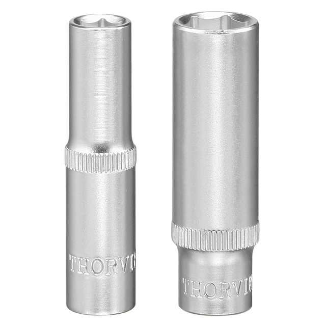 головка торцевая глубокая 1/2"dr 12 мм thorvik