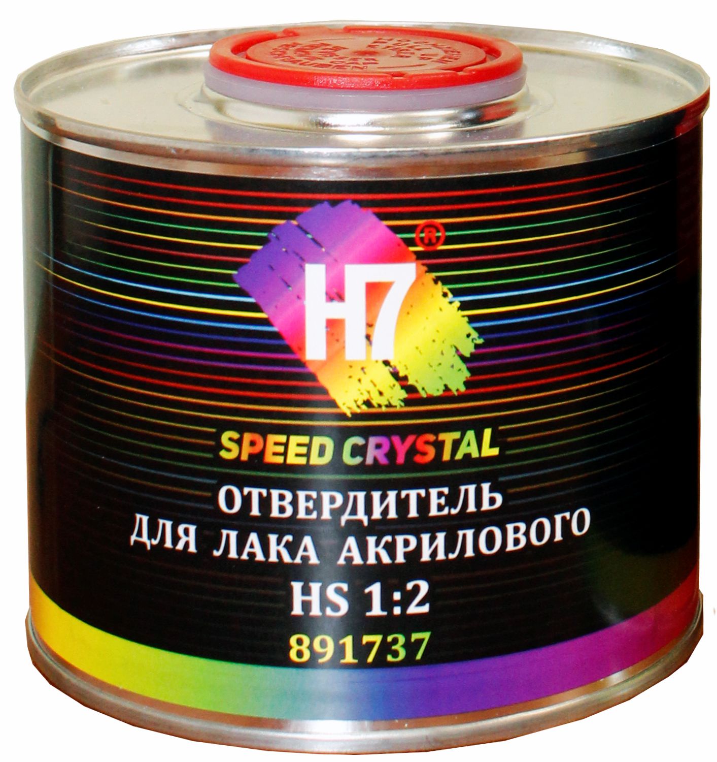 отвердитель для лака акрилового hs 1:2 crystal speed 0,5 л h7