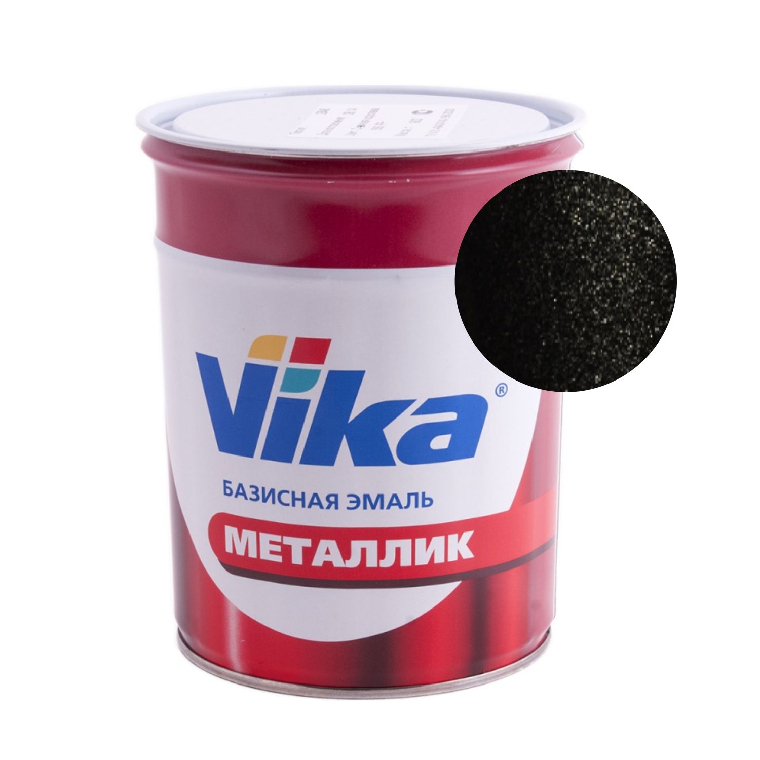 635 черный шоколад автоэмаль металлик пл-1348 (0,9кг) vika