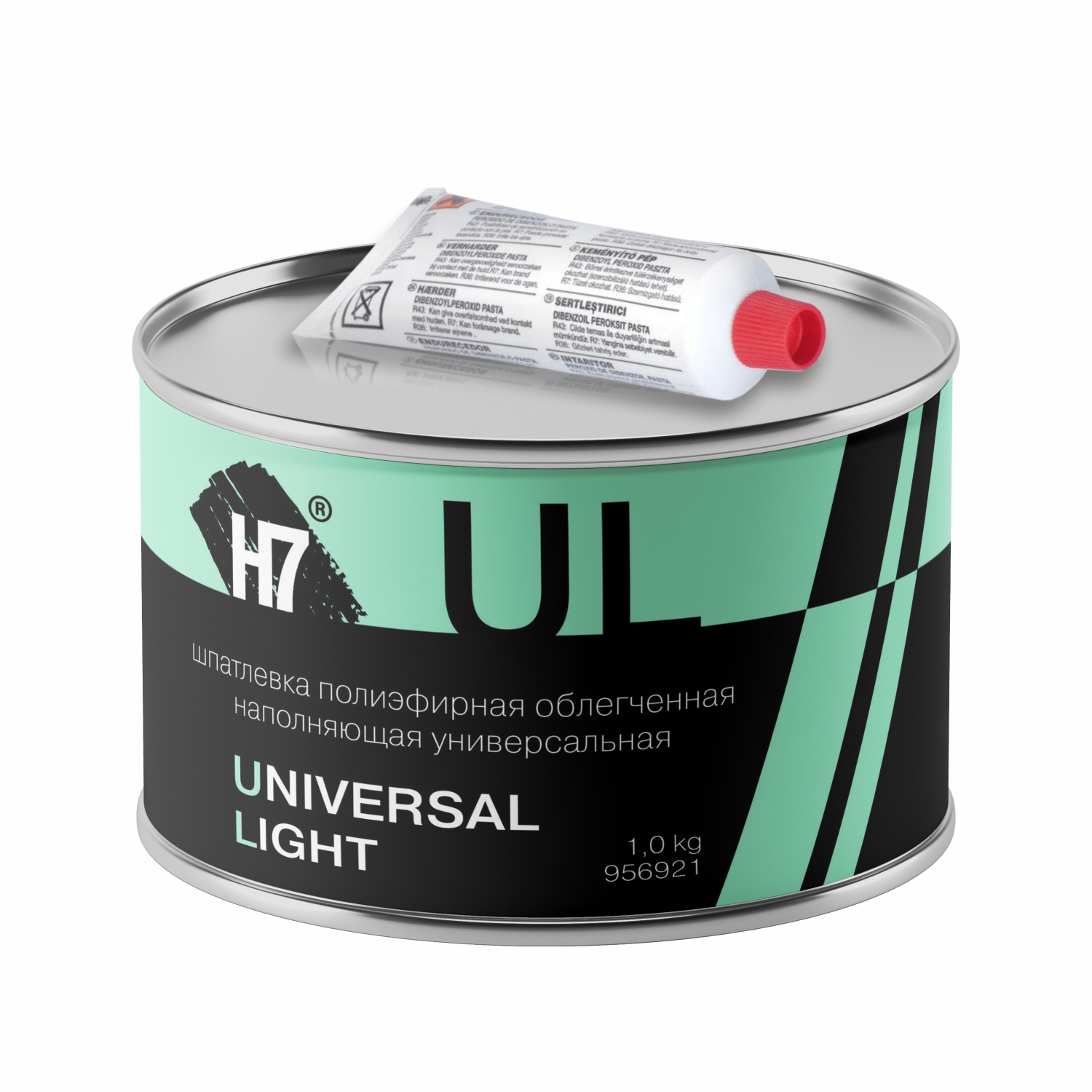шпатлевка полиэфирная облегченная наполняющая универсальная universal light 1л н7