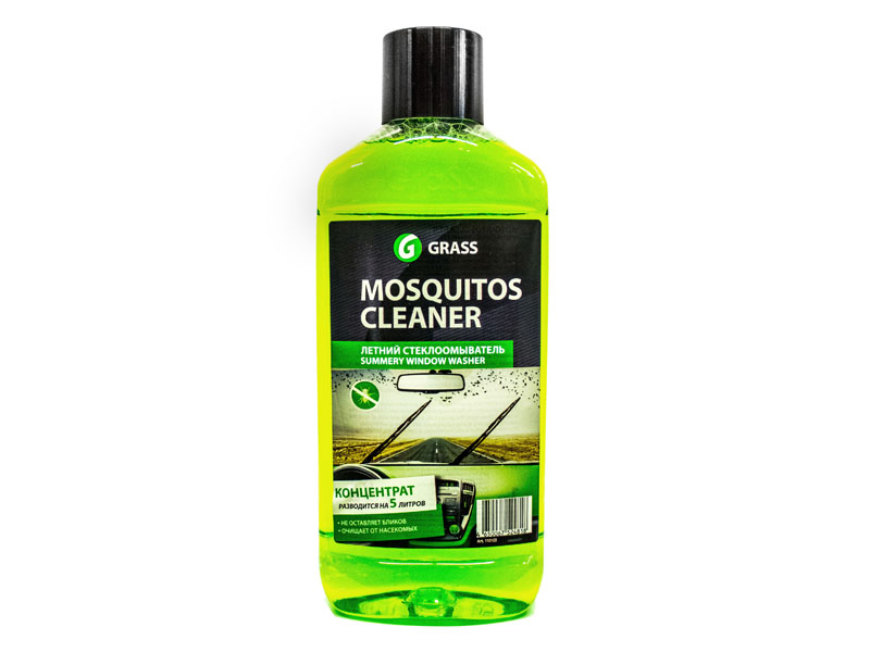 концентрат летнего стеклоомывателя "mosquitos cleaner" 1л grass