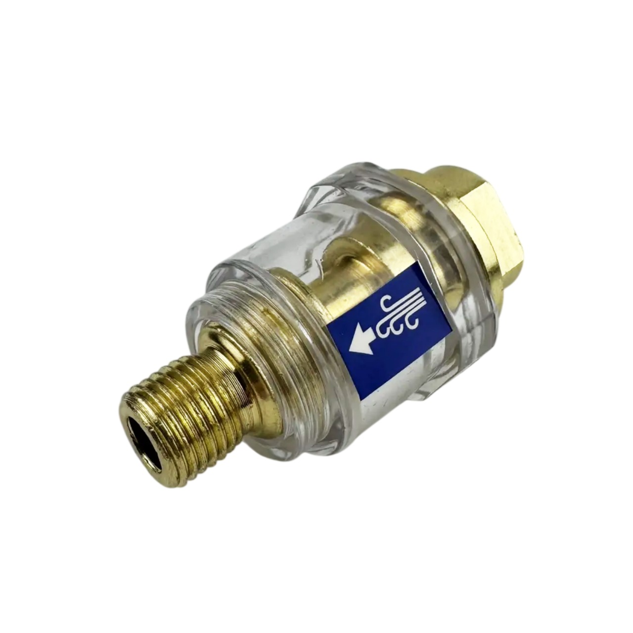Лубрикатор (устройство подачи масла в пневмолинию) мини 1/4" 2ZL56 Русский Мастер