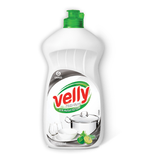 Средство для мытья посуды "Velly Premium" лайм и мята 0,5л GraSS