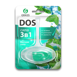 Подвесной блок для унитаза DOS 3 в 1 "Мятная сила" GraSS