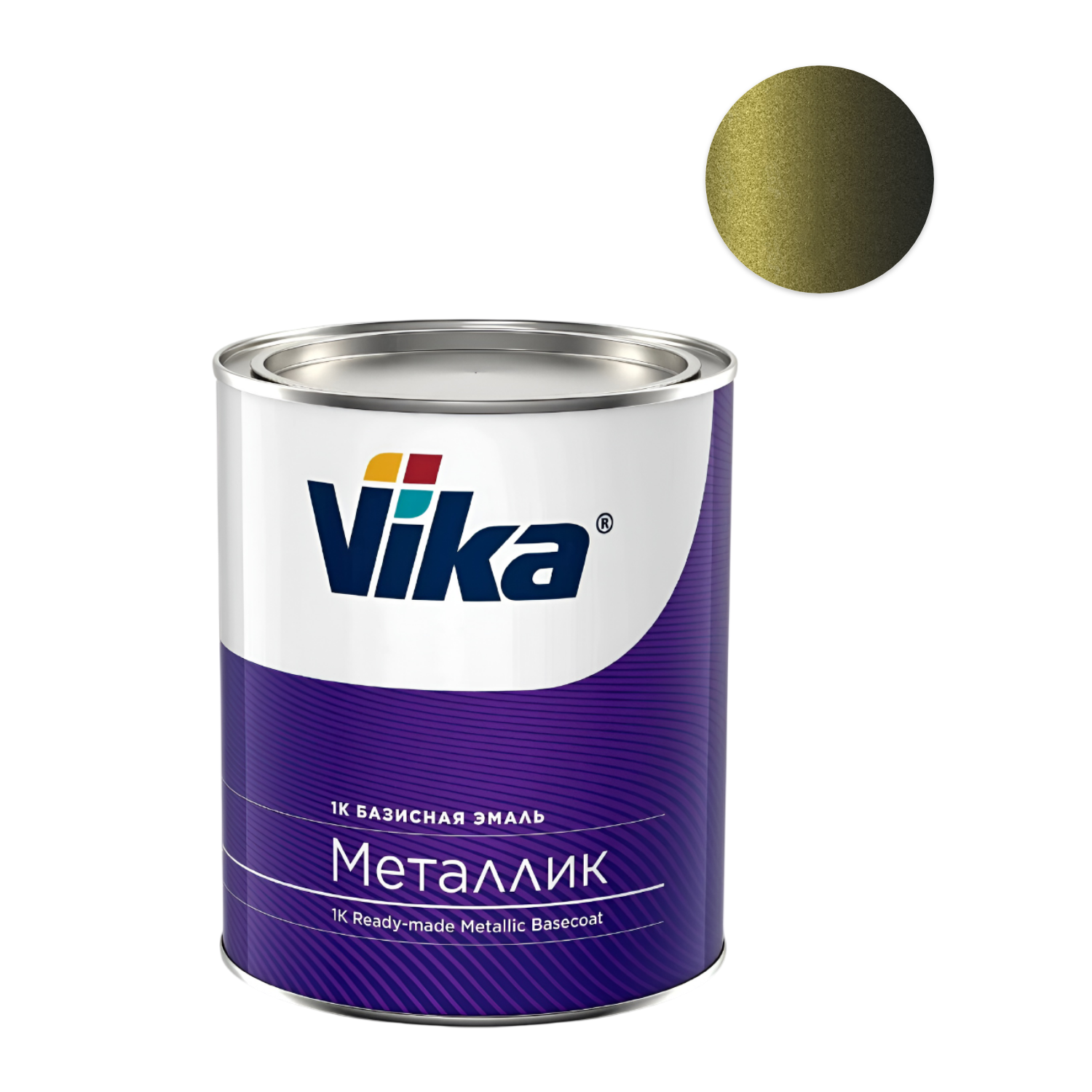 347 Золото инков (pearl) автоэмаль металлик 0,75кг Vika