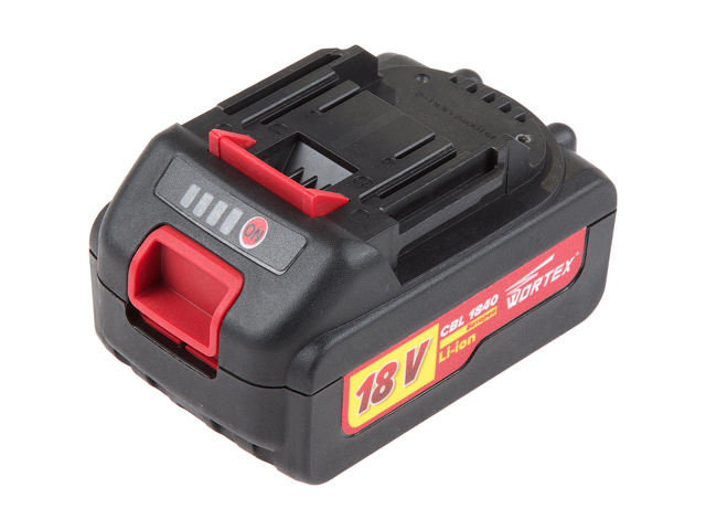 аккумулятор cbl 1840 18.0 в, 4.0 а/ч, li-ion wortex