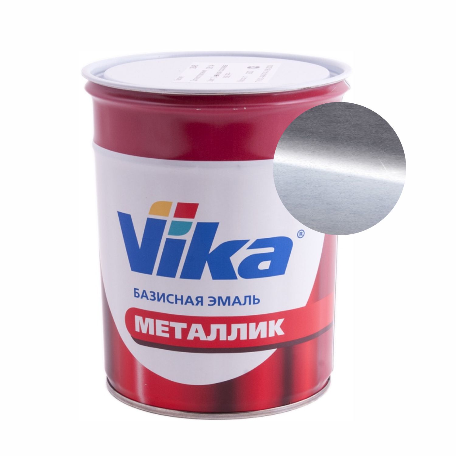 сильвер автоэмаль металлик 0,75кг vika
