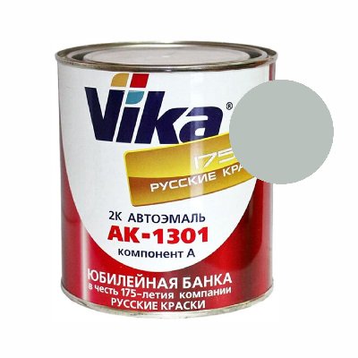 671-02 Автоэмаль АК-1301 светло-серая 02 (0,85кг) Vika